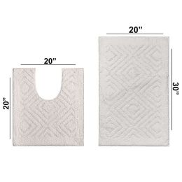 Trier Collection 2 Piece Set in White