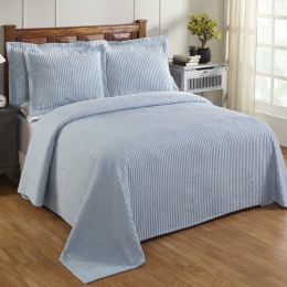 Jullian Collection King Bedspread in Blue