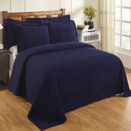 Jullian Collection Queen Bedspread in Navy