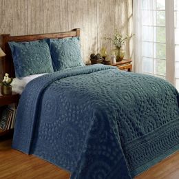 Rio Collection Twin Bedspread in Plum