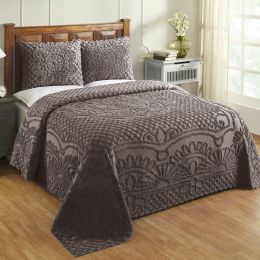 Trevor Collection Twin Bedspread Set in Cocoa