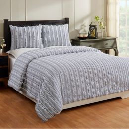 Angelique Comforter Full/Queen in Navy