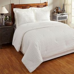 Isabella Comforter Full/Queen in Ivory
