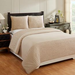 Olivia Comforter Twin in Light Beige
