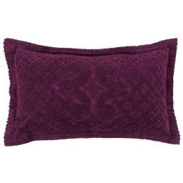 Ashton Collection King Sham in Plum