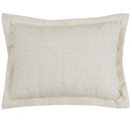 Natick Collection Standard Sham in Ivory