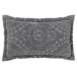 Rio Collection King Sham in Gray