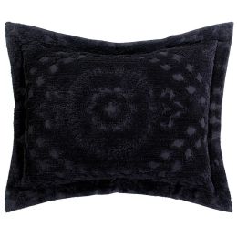 Rio Collection Standard Sham in Black