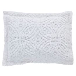 Wedding Ring Collection Standard Sham in White