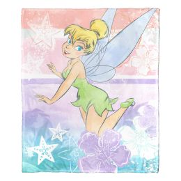 Tinkerbell; Seashore Tink Aggretsuko Comics Silk Touch Throw Blanket; 50" x 60"